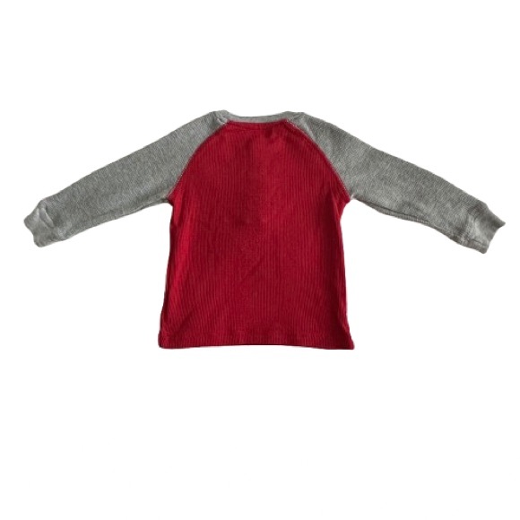 DKNY Baby Boy 18 M Denim Navy Red Gray & Black 3 Peace Set: Jacket Jeans Shirt - Picture 9 of 16